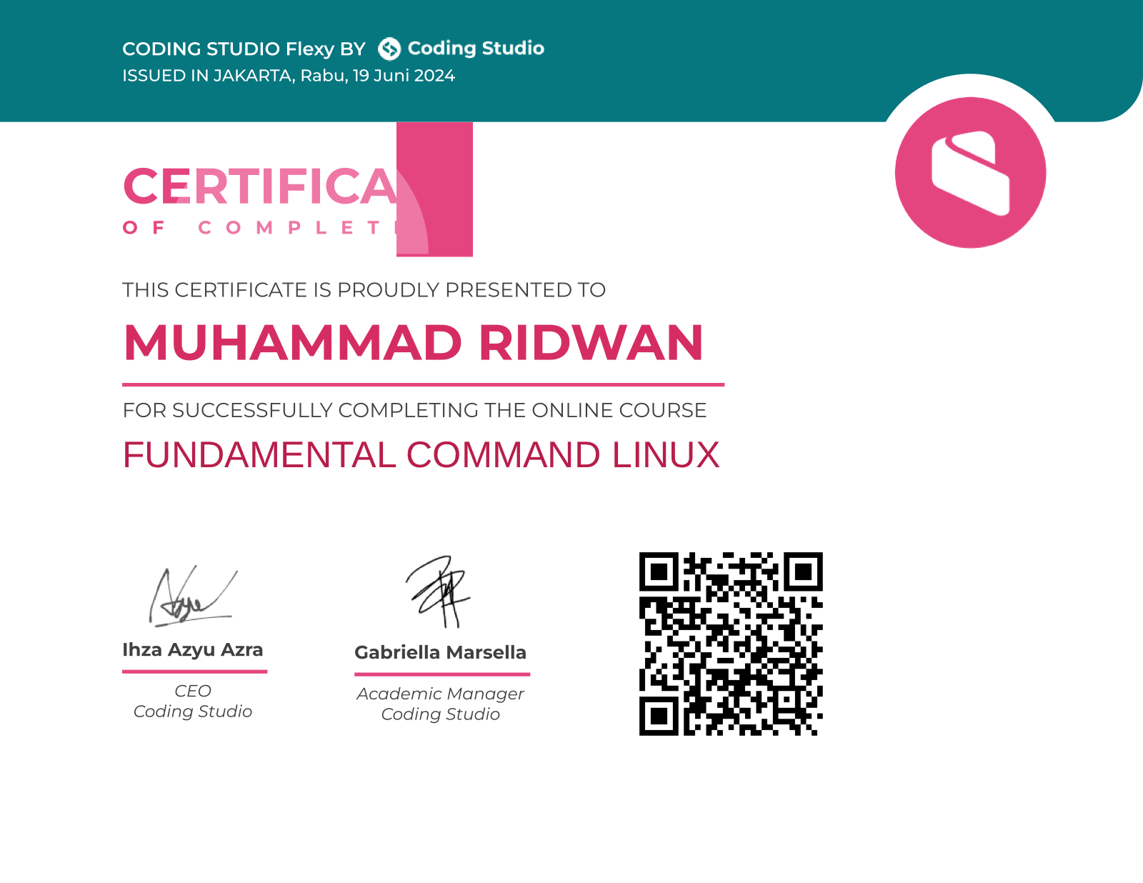 Coding Studio FUNDAMENTAL COMMAND LINUX